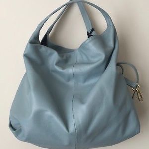 Laura Di Maggio oversized hobo bag blue green